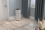 Carrier room air purifier in bedroom